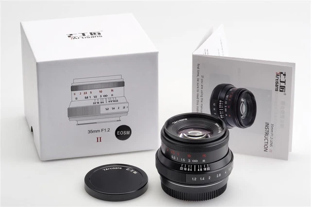 7artisans 1.2/35mm Black II f. Canon EOS M Mount (1679764157)