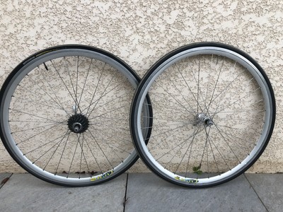 Campagnolo RUOTA CERCHIO POSTERIORE MAVIC CXP 14 26'' SU MOZZO CAMPAGNOLO VELOCE 8V 
