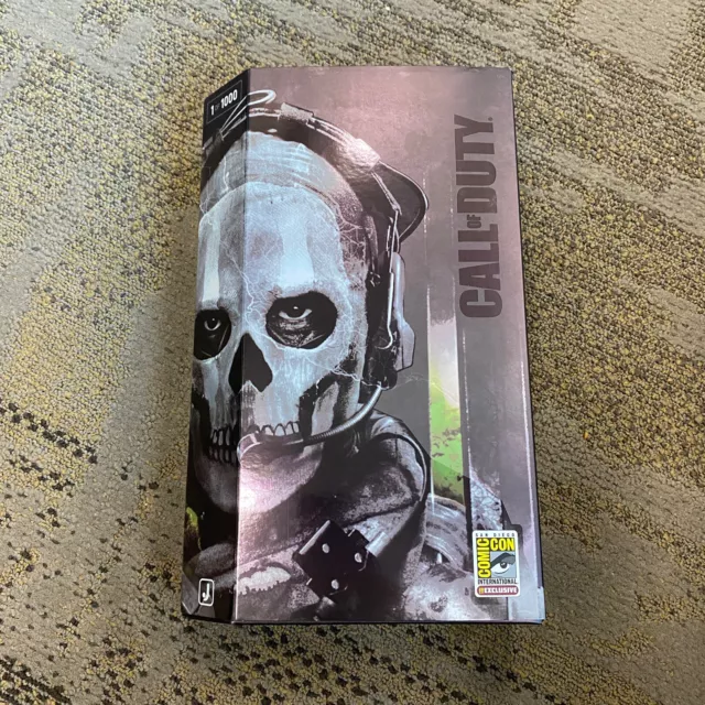 Sdcc 2023 Jazwares Exclusive Call Of Duty Ghost "Last Breath" Mw 1:1000  In Hand