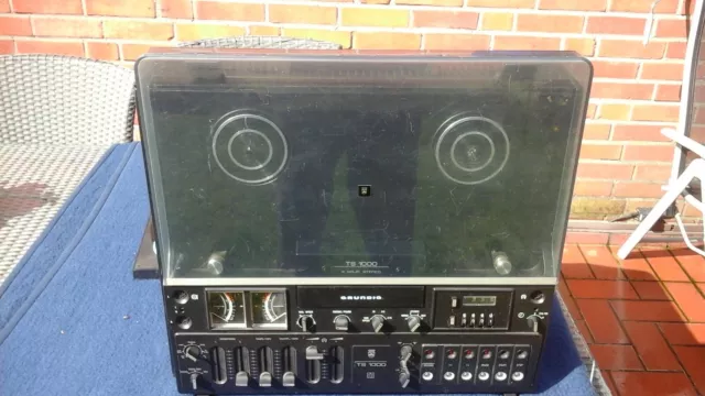 GRUNDIG TS 1000 HiFi STEREO SPULEN HAUBE ,DEFEKT