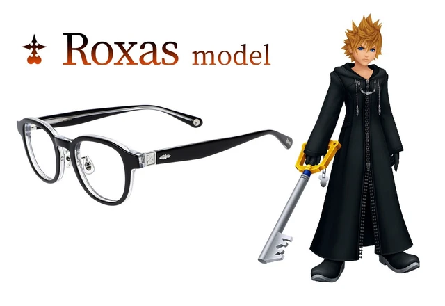 KINGDOM HEARTS collection glasses frame Roxas model Zoff Japan New Pre-sale