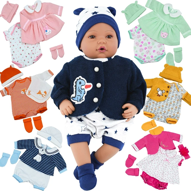 BABY DOLL CLOTHES BiBi Doll Girl Boy Outfits Play Suitable For 20