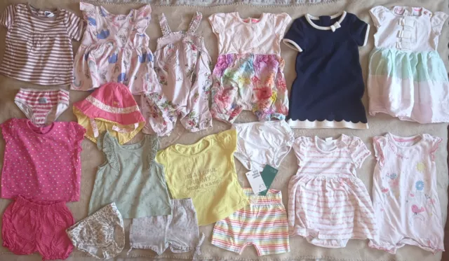 Baby girl beautiful summer clothes bundle 2-4m, 3-6 m Ted Baker, Next, H&M, F&F