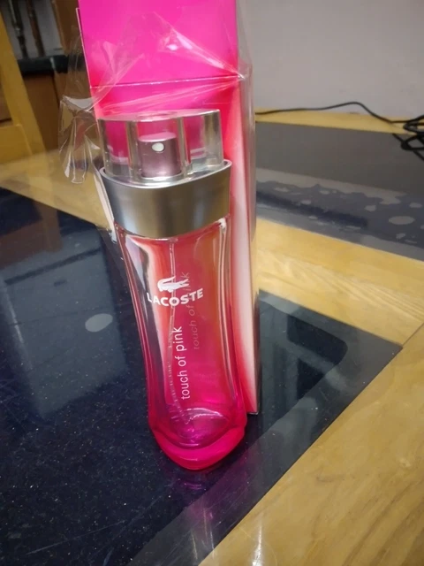 EMPTY Lacoste Touch of Pink Perfume Bottle 90ml