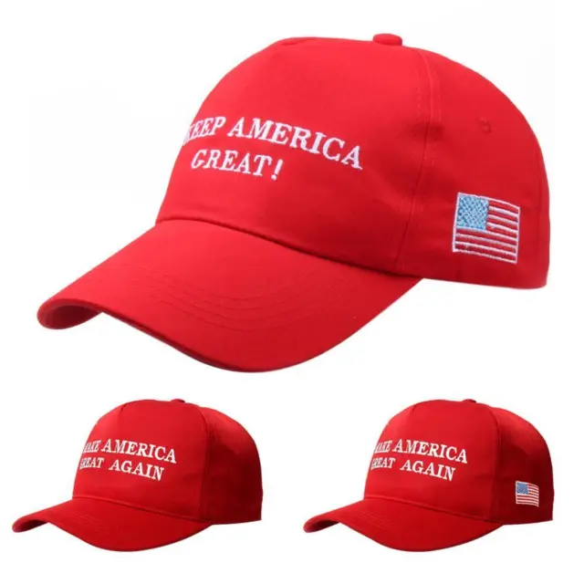 MAGA Make America Great Again Hat Donald Caps Outdoor Red Unisex