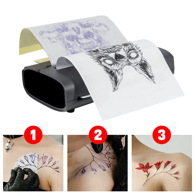TATTOO THERMAL STENCIL Maker Tattoo Transfer Copier Printer Machine