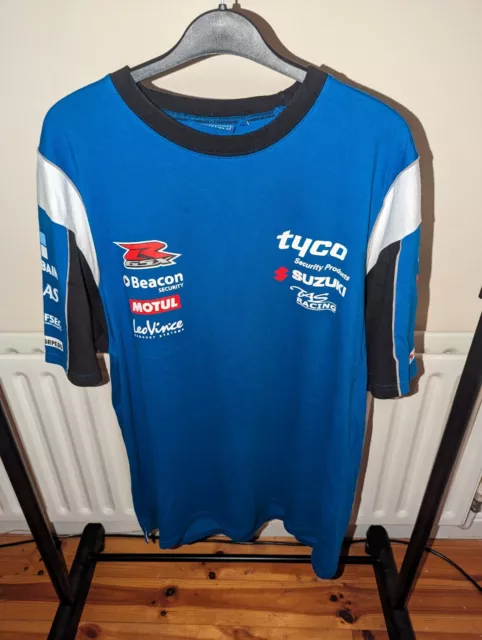 Suzuki Tyco Racing T-shirt Gsx R  Size XL Motul Tas Motorcycle Motorbike