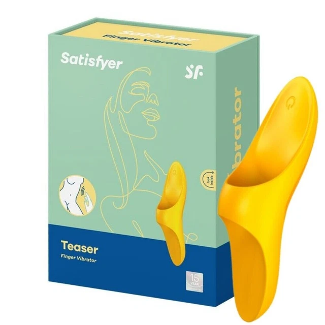 Satisfyer - Vibrador de dedo para estimulación de clítoris y pezones,...
