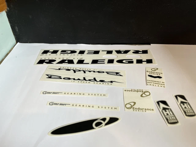 Raleigh boulder stickers/decals, #3,new old stock