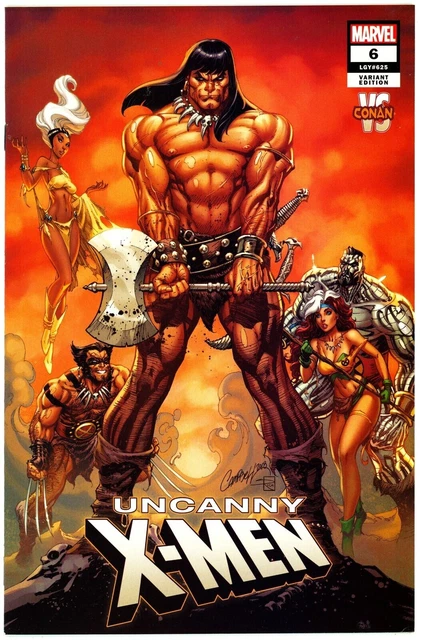 Uncanny X-Men (2019) #6D NM- J Scott Campbell Conan Variant