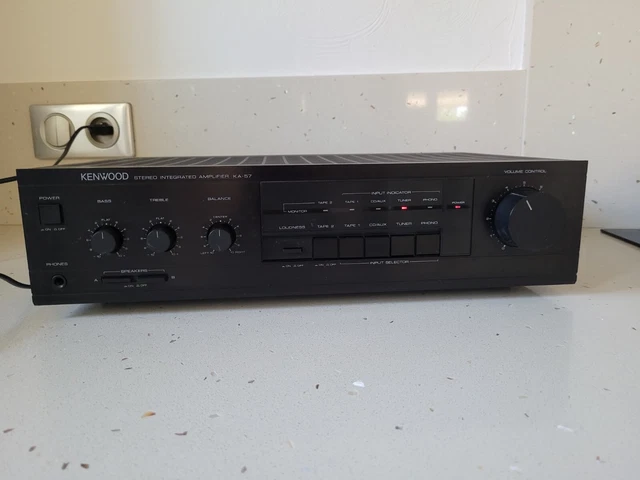 KENWOOD A-91 INTEGRATED Amplifier with phono & Kenwood T-91L Radio Tuner EUR 52,85 - FR
