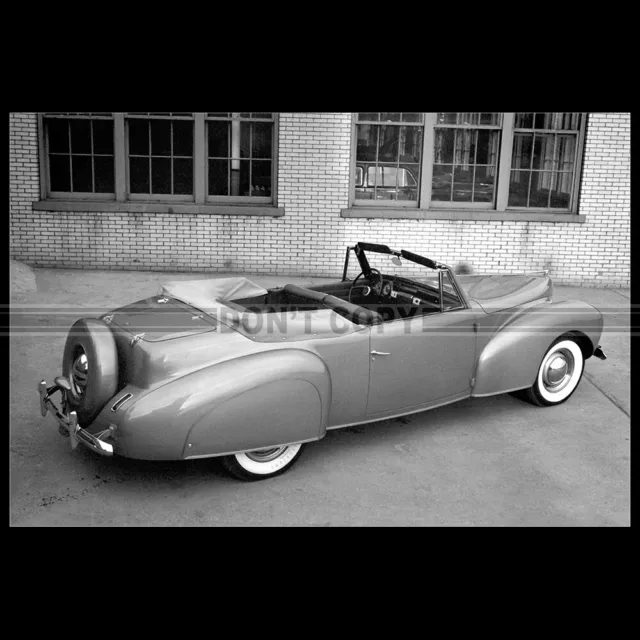Photo A.039660 LINCOLN ZEPHYR CONTINENTAL CABRIOLET 1940
