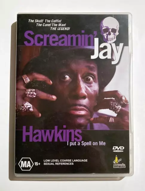 Screamin' Jay Hawkins: I Put a Spell On Me - Music Documentary Film - RARE DVD