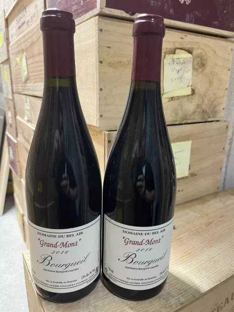 1 bouteille Domaine du BEL-AIR Bourgueil "Grand Mont" 2016 RVF94 2 disponibles