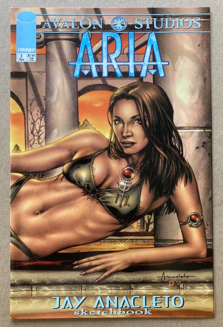 Aria Jay Anacleto Sketchbook 1A (1999) VF Image comic.