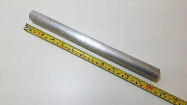 6061 Aluminum Round Bar, 1" Round, 12" long, Lathe, Solid, T6511 2