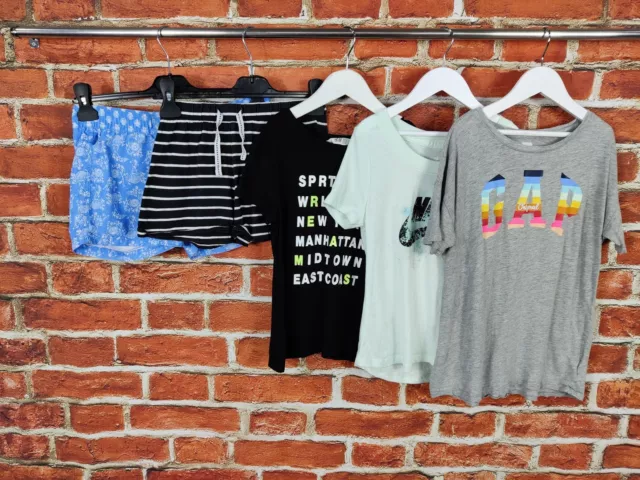 Girls Bundle Age 8-9 Years Fatface Nike Gap Etc Shorts T-Shirts Summer 134Cm