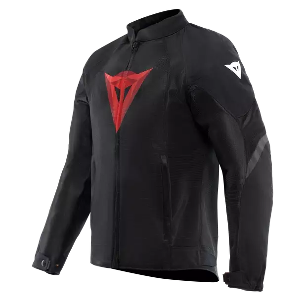 Giacca Moto estiva DAINESE HEROSPHERE AIR TEX JACKET Nero/Rosso Diamond