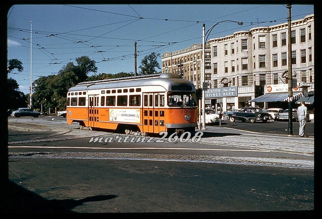 (Db) Dupe Traction/Trolley Slide Mta (Boston, Ma) 3280