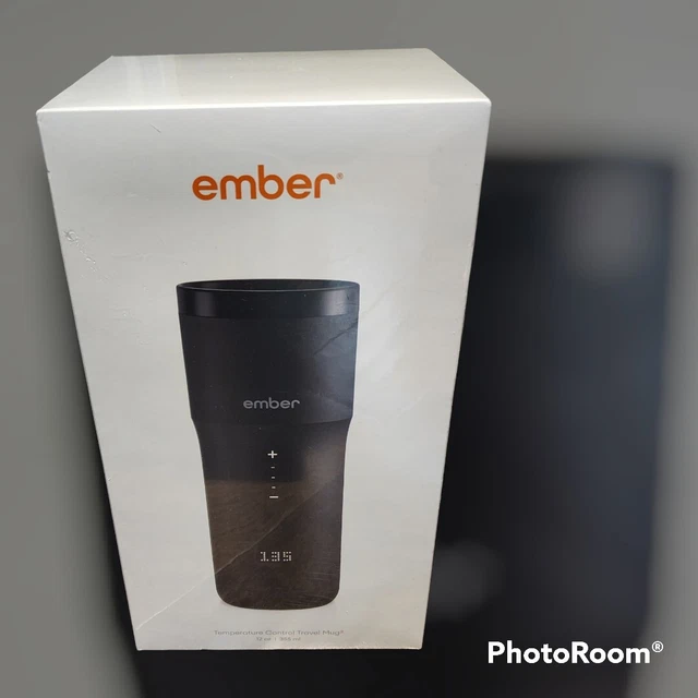 Ember TM191200US 12oz Temperature Control Smart Travel Mug - Black