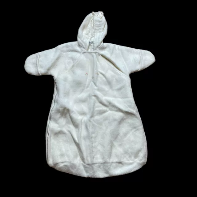 Vintage Buntikins Newborn Baby Hooded Winter Bunting by Walter J. Munro Sleeper