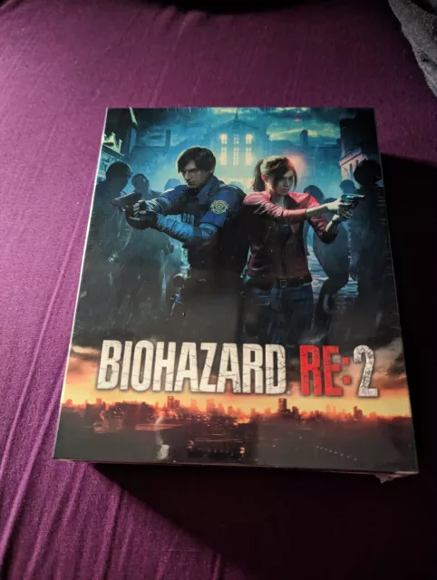 BIOHAZARD RE 2 Taiwan Steelbook Edition Resident Evil 2 Steelbook