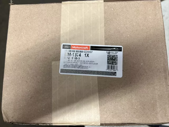 CL1Z-19805-B. OEM MOTORCRAFT/FORD BLOWER MOTOR. brand New. Unopened.