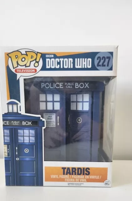 Funko Pop Television Doctor Who #227 Tardis 6" Vinyl Figure