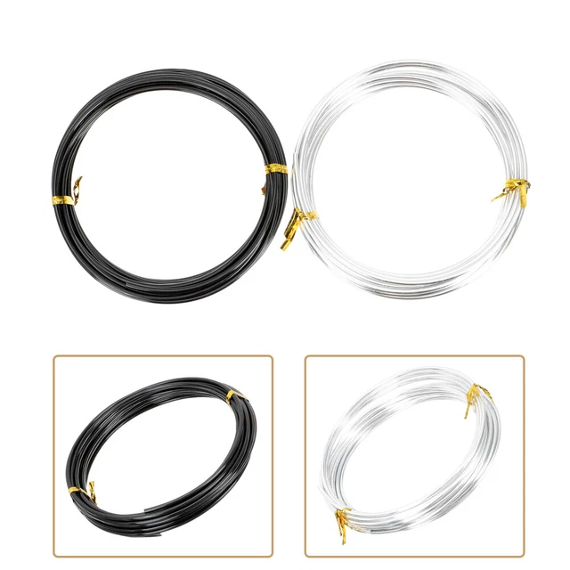 4 piezas cables bonsái de entrenamiento de plantas en macetas hechos a sí mismos para arrancar metal