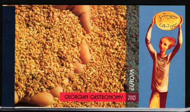 Georgien Markenheftchen mit 482-483 postfrisch Cept 2005 #JB493