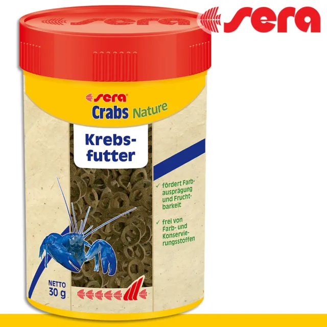 Sera 100ml Alimentation Crabes Cancer Crevettes Naturel Nutriments Croissance
