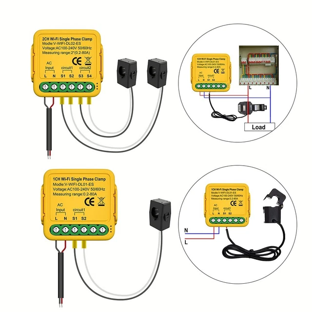 Portable WiFi Switch for Monitoring Home Appliances' Power Consumption