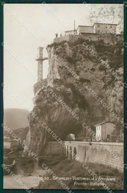 Imperia Ventimiglia Grimaldi Frontiera Foto cartolina KV5597
