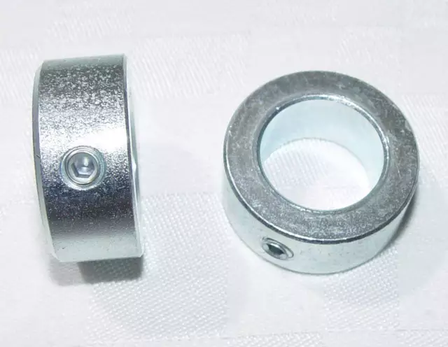 2 Stück Stellringe für 6mm Welle / Achse DIN 705 Stahl Form A