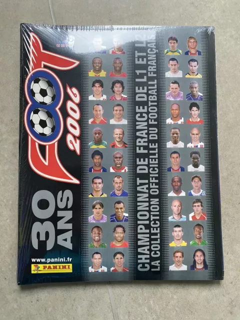 Panini Foot 2006 - Album Vide Empty + Set Complet Factory Sealed