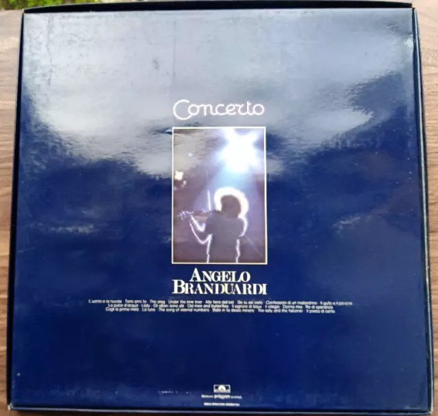 Angelo Branduardi - Concerto - cofanetto 3 LP Vinile