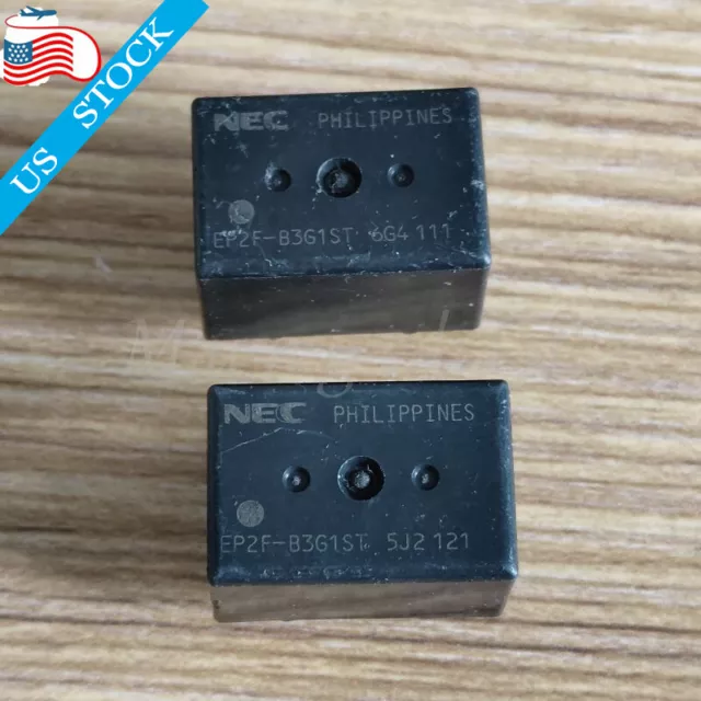 2PCS Automotive Electromagnetic Relay For NEC EP2F-B3G1ST 12VDC 30A 10-Pins 2