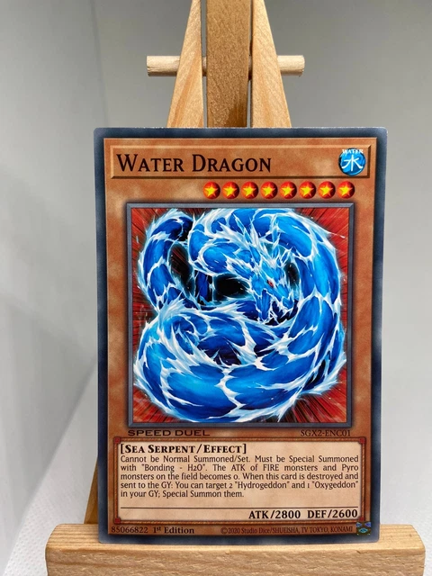 WATER DRAGON CLUSTER - 1st Edition SGX2-ENC09 - NM - YuGiOh 0.99 -  PicClick UK