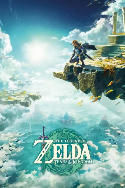 The Legend of Zelda Tears of the Kingdom Poster Hyrule 61 x 91,5 cm