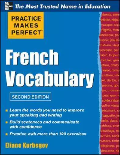 Eliane Kurbegov Practice Make Perfect French Vocabulary (Taschenbuch)