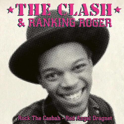 Clash / Ranking Roge - Rock The Casbah / Red Angel Dragnet - Black Vinyl [New 7"