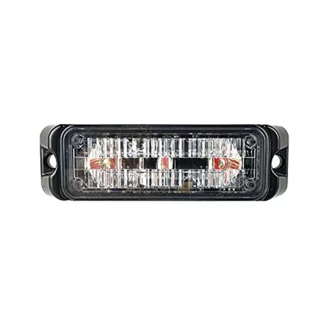 Flex 3 LED 9W Amber Grille Light Head Strobe Warning Tow Truck Construction