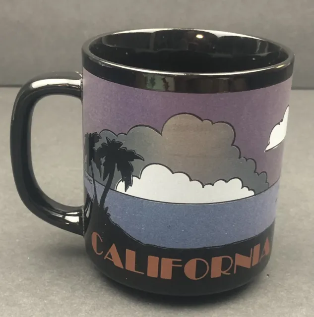 California State Coffee Tea Cup Sailboats Ocean