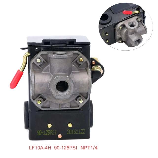 Valvola di Controllo Interruttore Pressione Parte Ricambio Strumento 95-125PSI