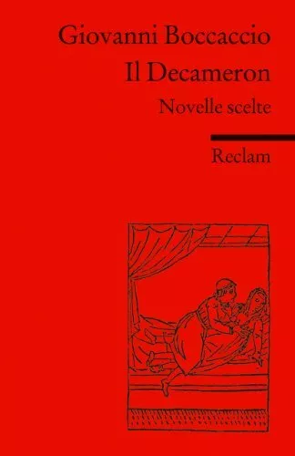 Il Decameron: Novelle scelte, Boccaccio New 9783150197929 Fast Free Shipping*.