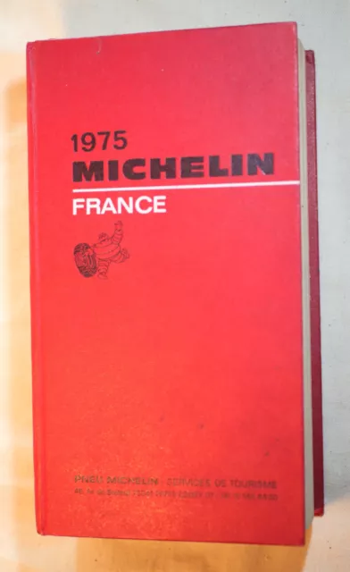 guide Michelin rouge France 1975 EPA24MIC075