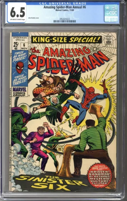 Amazing Spider-man Annual #6 CGC 6.5