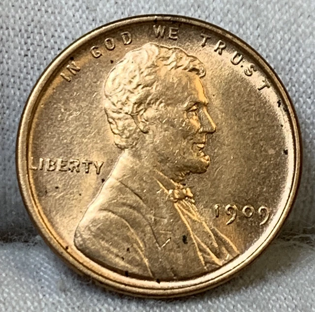 1909 VDB Lincoln Wheat Cent Penny**Kb5363B