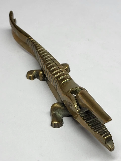 Mini Moulinet à Mouche Vintage En Laiton - Pour La Pêche à La Mouche - Ancien Et Décoratif