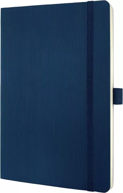 SIGEL CO326 Premium Notizbuch kariert A5 blau nachhaltiges Papier NEU